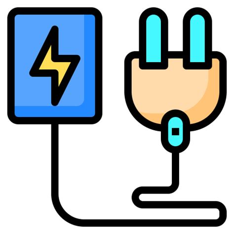 Electricity Phatplus Lineal Color icon