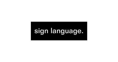 Sign Language Business Card | Zazzle