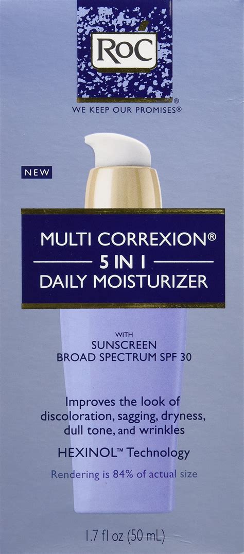 ROC Multi Correxion 5 in 1 Daily Moisturizer With Sunscreen Broad ...