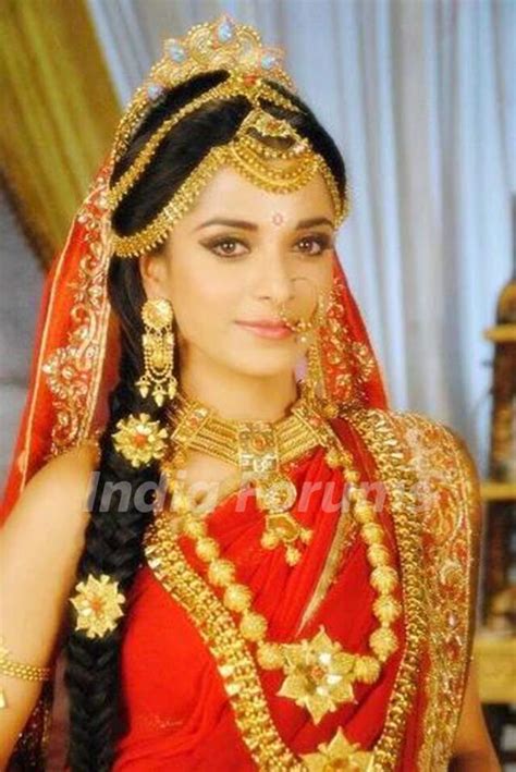 Pooja Sharma as Draupadi in TV serial Mahabharat Media