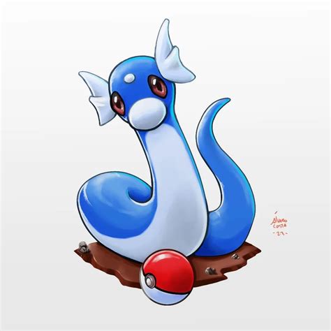 Dratini Fanart - pokémon : r/animebrasil