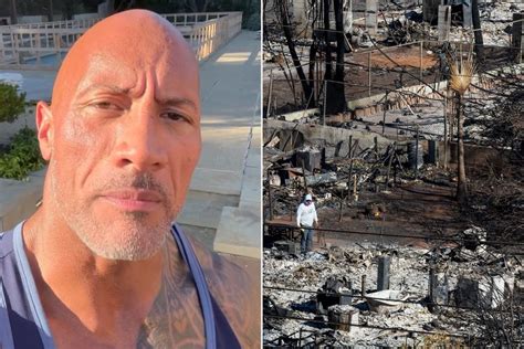 Dwayne Johnson Says He's 'Completely Heartbroken' by Hawaii Wildfires