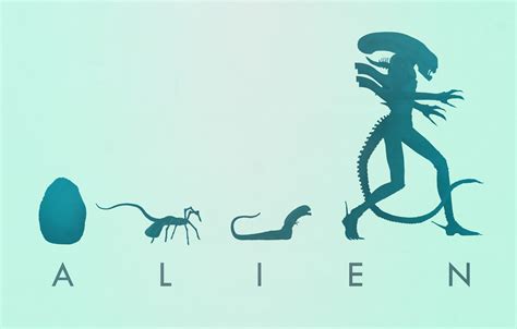 Wallpaper alien, egg, Xenomorph, chest burster, facehugger images for ...