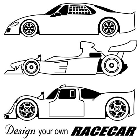 Coloring Pages Of Drag Racing Forml 1 Car - Lautigamu