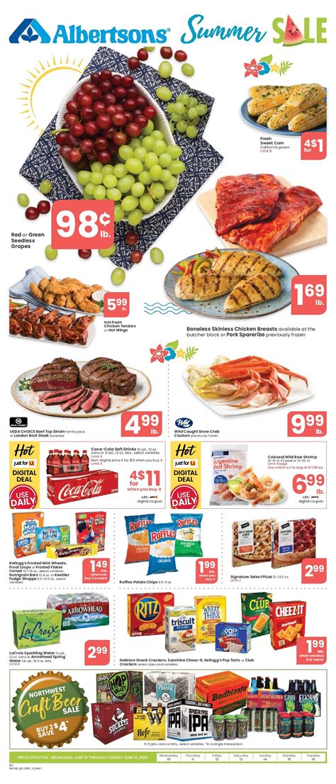 Albertsons Weekly Ad 6/10/2020 – 6/16/2020 Sneak Peek Preview ...