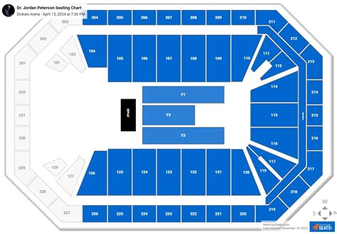 Dickies Arena Concert Seating Chart - RateYourSeats.com