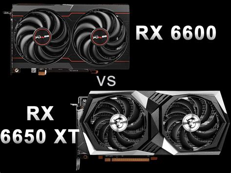 Radeon RX 6600 vs Radeon RX 6650 XT Gaming Performance