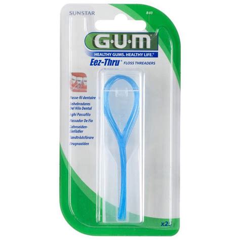 GUM EEZ THRU FLOSS THREADERS 25 PK - CTS Dental Supplies