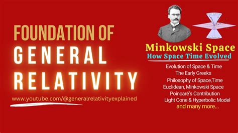 What is Minkowski space | Minkowski spacetime explained | Minkowski space and Lorentz ...