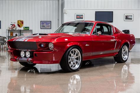 Red 1967 Ford Mustang