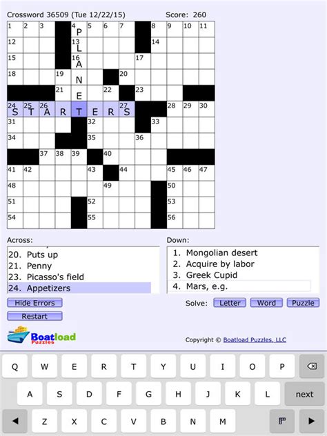 Boatload Puzzles Daily Crosswords - appPicker