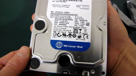 Western Digital Blue 1TB SATA3 6Gb/s Hard Drive Unboxing & First Look Linus Tech Tips - YouTube