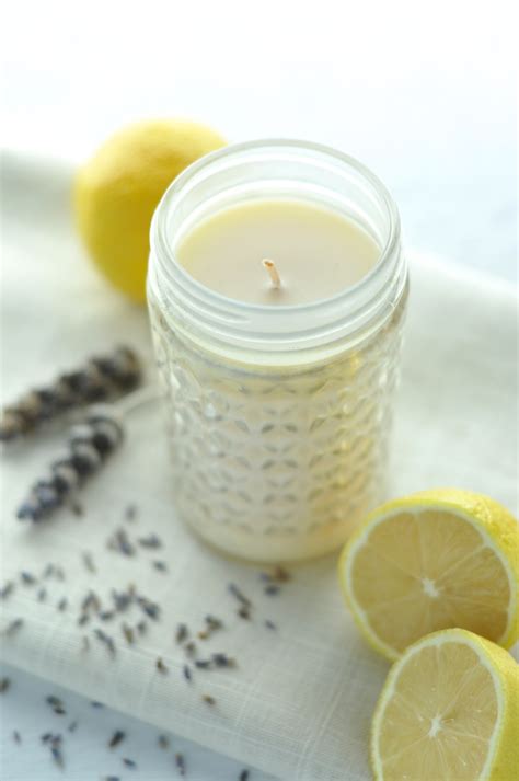 Lemon+Lavender Candles | Organic Christian Living