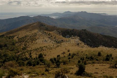 Border between France and Spain Stock Image - Image of hill, blue: 178572297