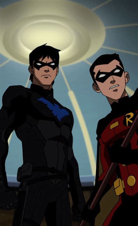 Young Justice | Nightwing & Robin Nightwing Young Justice, Young ...