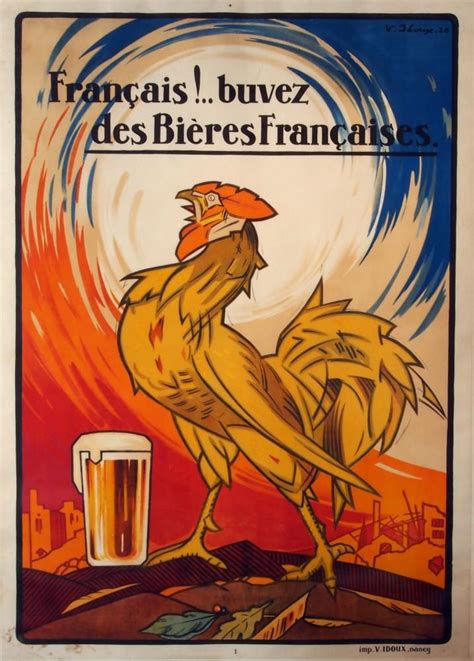 Beer In Ads #2879: Français!.. buvez des bieres Françaises