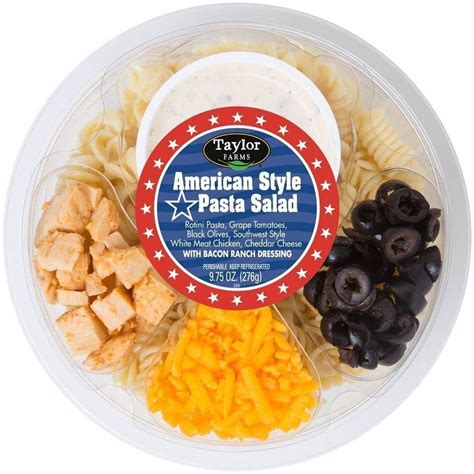 Taylor Farms American Style Pasta Salad, 9.75 oz - Walmart.com