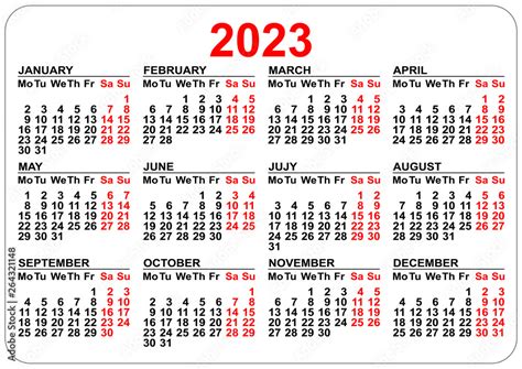 calendar for 2023 with holidays in saudi arabia print and download - calendar for 2023 with ...