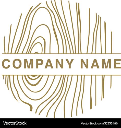 Wood logo Royalty Free Vector Image - VectorStock