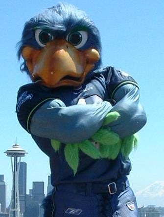 This Microsoft Exec Is Also The Seattle Seahawks Mascot 'Blitz' - Business Insider