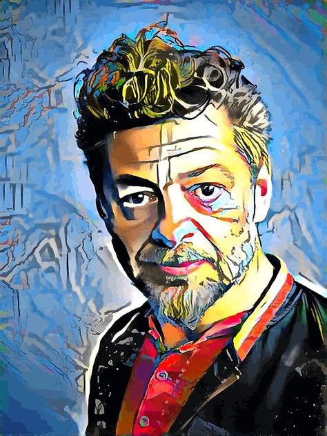 "Andy Serkis Portrait" Poster for Sale by saintiro | Redbubble