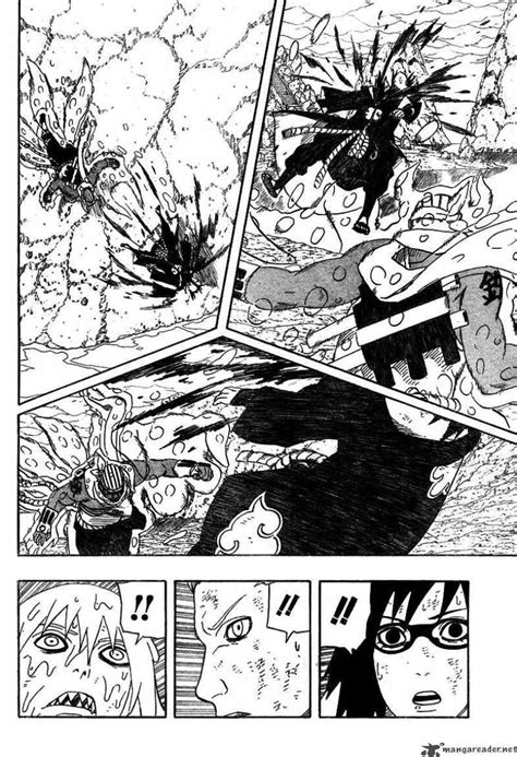 Sasuke Vs Killer Bee Manga - Manga