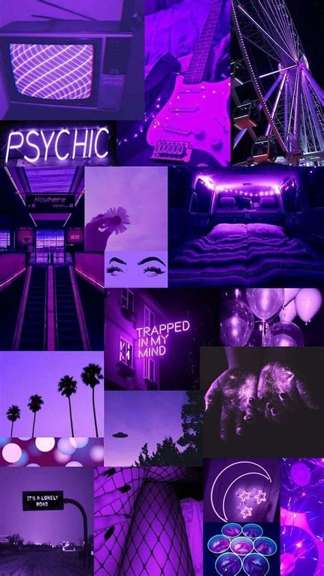 1920x1080px, 1080P free download | Purple compilation, aesthetic, collage, dark, HD phone ...