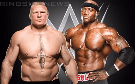 Is WWE Considering Brock Lesnar vs Bobby Lashley?