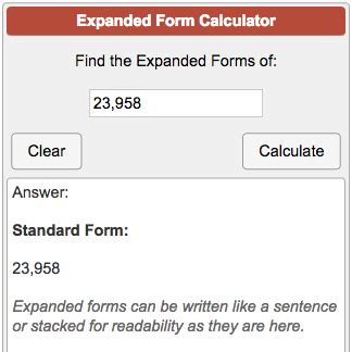 What is a standard form calculator and how to use it?