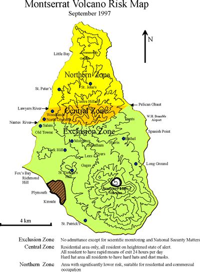 Volcano Eruption Casestudy Montserrat Soufriere Hills