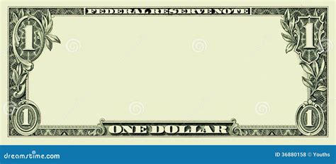 Dollar Bill Template Free - Card Template