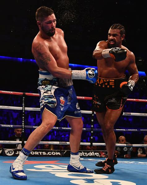 David Haye vs Tony Bellew CANCELLED: Haye withdraws after falling down stairs in training ...