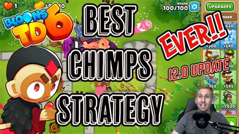 Best CHIMPS Strategy Ever! - Bloons TD 6 - YouTube