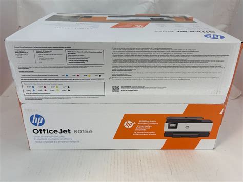 HP OfficeJet 8015e Wireless Color All-In-One Printer....... 195161213618 | eBay