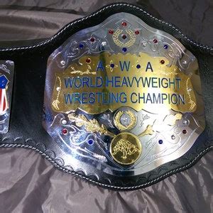 AWA World Heavyweight Championship Belt - Etsy