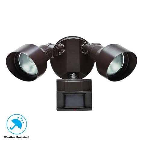 Defiant 180-Degree Motion Outdoor Security Light-DF-5599-BZ-A - The Home Depot