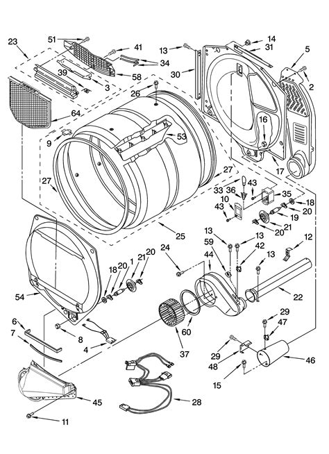 Kenmore Elite He4 Gas Dryer Parts List | Reviewmotors.co