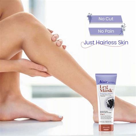 Buy NAIR LEG MASK CHARCOAL 180ML WHITE Online & Get Upto 60% OFF at PharmEasy