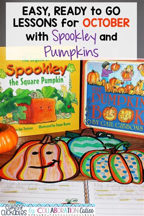 spookley the square pumpkin book activities - Dorotha Mancuso