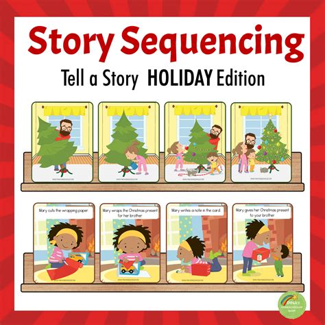 Picture Sequencing | Tell a A Story Holiday Edition – Pinay ...