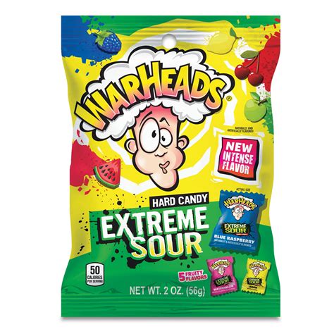 WarHeads Extreme Sour Hard Candy, 2 oz - Walmart.com