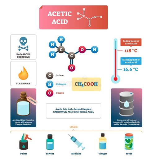 Chemical Acetic Acid Stock Vector Illustration Of | Free Download Nude Photo Gallery