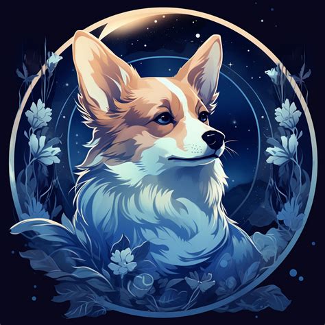 Download Animal, Corgi, Floral. Royalty-Free Stock Illustration Image - Pixabay