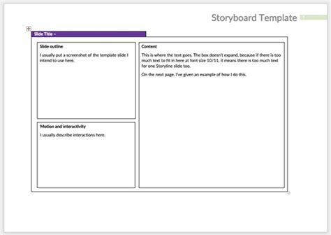 18 E-Learning Storyboard Templates and Examples #251