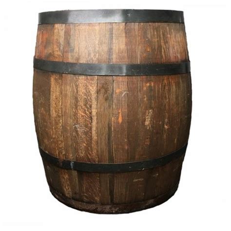 Wooden Barrel, Large