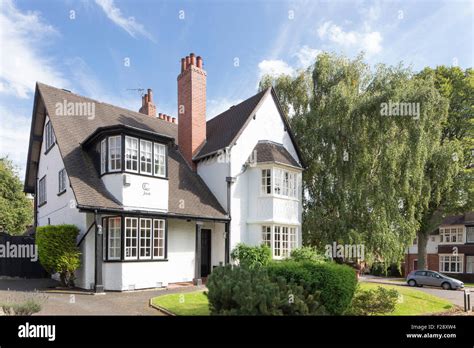 Bournville Village Trust property's, Bournville, Birmingham, England, UK Stock Photo - Alamy