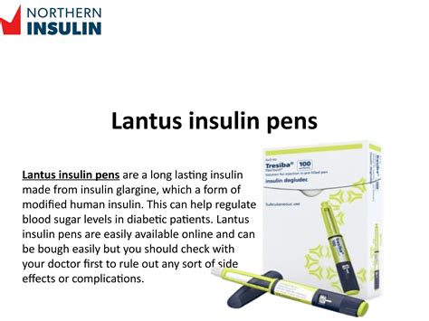 Lantus insulin pens by Northern Insulin - Issuu