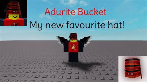 Adurite Bucket my new Fav hat in Roblox! - YouTube