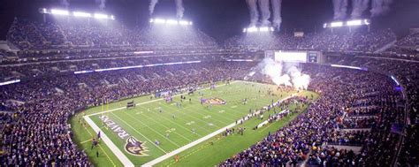 Raven's Game Night | Ravens game, Soccer field, Baltimore ravens