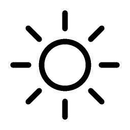 Weather Sun Icon #26701 - Free Icons Library